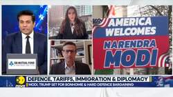 Modi in Washington: Indian PM Modi meets Elon Musk at Blair house in Washington DC News Clip