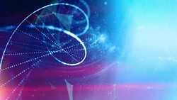 DNA strand medical background Stock Footage