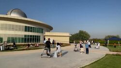 CLEAN : People watch the partial solar eclipse in Dubai News Clip