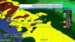 Atmospheric river: Explaining the weather system soaking B.C. News Clip