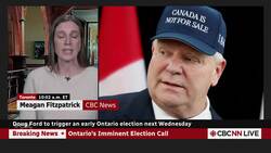Premier Ford says he'll trigger early Ontario election next week News Clip