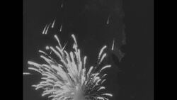 New year's eve party, Berlin, 1920s Stock Footage