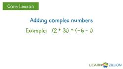 Adding Complex Numbers Instructional Video