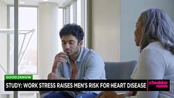 Study: Work Stress Raises Men's Risk for Heart Disease News Clip