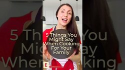 5 things you might say when cooking for your family #shorts Instructional Video
