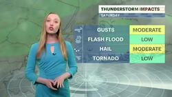 STORM WATCH: Strong storm possible for Brooklyn on this summer-like Saturday News Clip
