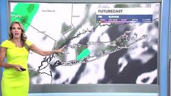 Partly sunny, with chance of spot shower Friday on Long Island News Clip
