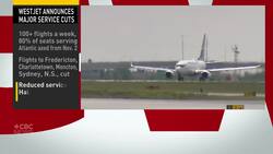WestJet suspends flights to 4 Atlantic cities News Clip