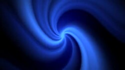 Abstract motion blue spiral lines in 80s style Stock Footage