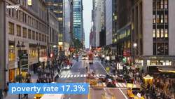 Poverty Rate In New York City Falls To Historic Low In New Census News Clip