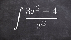 Calc Unit 4 Simplifying a rational expression and then finding an antiderivative Instructional Video
