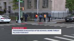 2,500 students and staff evacuated due to bomb threat at Christopher Columbus Campus News Clip