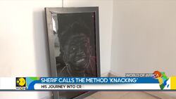 Nigerian artist uses cracked glass to bring art to life News Clip