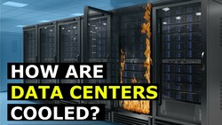 Data Center Cooling - how are data centre cooled cold aisle containment hvacr Instructional Video