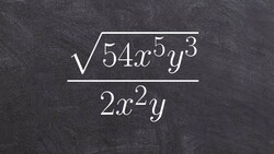 How to divide two radical expressions by using the quotient rule Instructional Video
