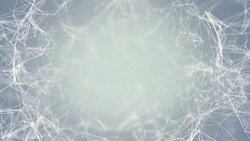 Abstract Digital Concept of Geometrical Figures: Polygon Plexus Fractals Moving, Connecting Between Themselves and with Particles For network, Medical, Science, engineering, technology, Chemistry Stock Footage