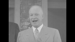 Republican Party presidential candidate Dwight Eisenhower calls for getting young men into government News Clip