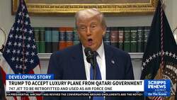 Are there legal issues with Trump accepting a jet from Qatar? News Clip