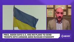 President Warns Of Severe Consequences For Putin If He Attacks Ukraine News Clip