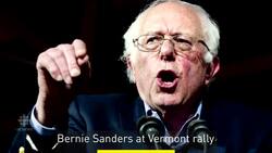 Bernie Sanders speaking style News Clip
