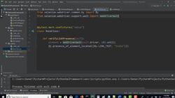 Selenium Python Automation Testing from Scratch and Frameworks - Creating Custom Utilities Instructional Video