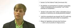 Federal Trade Commission Act - Deceptive Practices Instructional Video