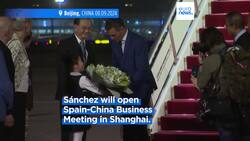 Pedro Sanchez arrives in Beijing as EU-China tariffs rift rumbles on News Clip