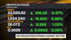 Battered Bitcoin Devotees Begin to Contemplate a Market Bottom News Clip