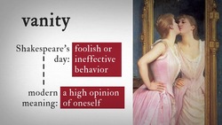 Romeo and Juliet 1.1 Word Nerd: "vanity" Instructional Video
