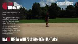 [LOVE THROWING] Day 6 - Throw with Your Non-Dominant Arm Instructional Video