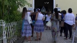 CLEAN : Cuban mother worries about son behind bars after historic protests News Clip