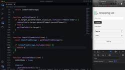Modern JavaScript from the Beginning - Second Edition - Prevent Duplicate Items Instructional Video