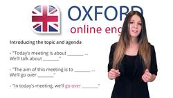 Chair a Meeting in English - Useful English Phrases for Meetings - Business English Instructional Video