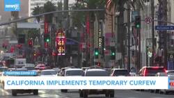 California Curfew in Place as COVID Cases Rise News Clip