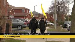 Indian consulate visit to GTA temple met with protest again News Clip