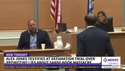 Alex Jones Takes The Stand In Connecticut Defamation Trial News Clip