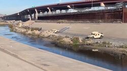 CLEAN : US military at Mexico border as Supreme Court prolongs entry ban News Clip