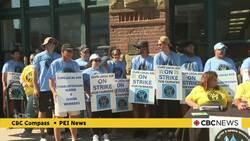 Nearly a month into their strike, Charlottetown water and sewer workers say no progress made News Clip