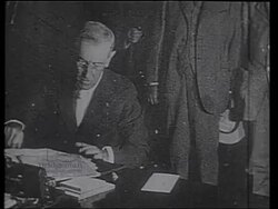 US declares war. Conscription. 1917, WWI Stock Footage
