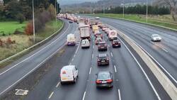 Dublin motorists face delays as hauliers stage M7 protest News Clip