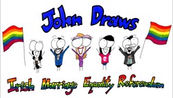 John Draws Ireland's Marriage Equality Referendum 2015 Instructional Video