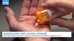 CDC Finds U.S. Life Expectancy Is Up For First Time In Years News Clip