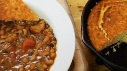 How to Make Black-Eyed Peas & Cornbread Instructional Video