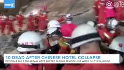 10 Dead After Chinese Coronavirus Quarantine Hotel Collapse News Clip