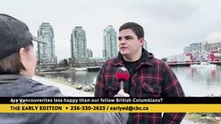 Are Vancouverites more unhappy than other British Columbians? News Clip