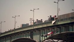 CLEAN : In Baghdads protests all bridges lead to revolution News Clip
