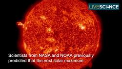 Solar Maximum Might Arrive Earlier Than Expected Instructional Video