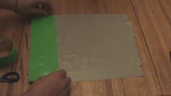 How to Craft a Duct Tape Backpack Instructional Video