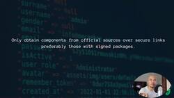 A Detailed Guide to the OWASP Top 10 - #6 Vulnerable and Outdated Components Prevention Instructional Video
