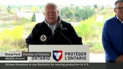 Ottawa threatens legal action against Stellantis News Clip